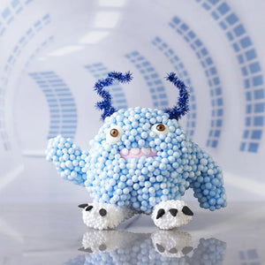 Mini Craft Kit Clay Modelling Monster Bobby Light Blue