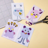 Mini Craft Kit Decoration Monster Collage