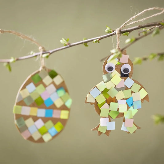 Mini Craft Kit Egg And Chicken Mosaic Decoration
