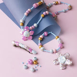 Mini Craft Kit Jewellery - Necklace, Bracelet, Clips & Brooch
