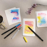 Watercolour Markers - Standard colours (12 Pack)