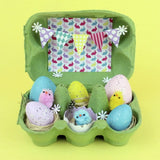 Easter Chicks, H: 30 mm, 12 pcs, pastel colours