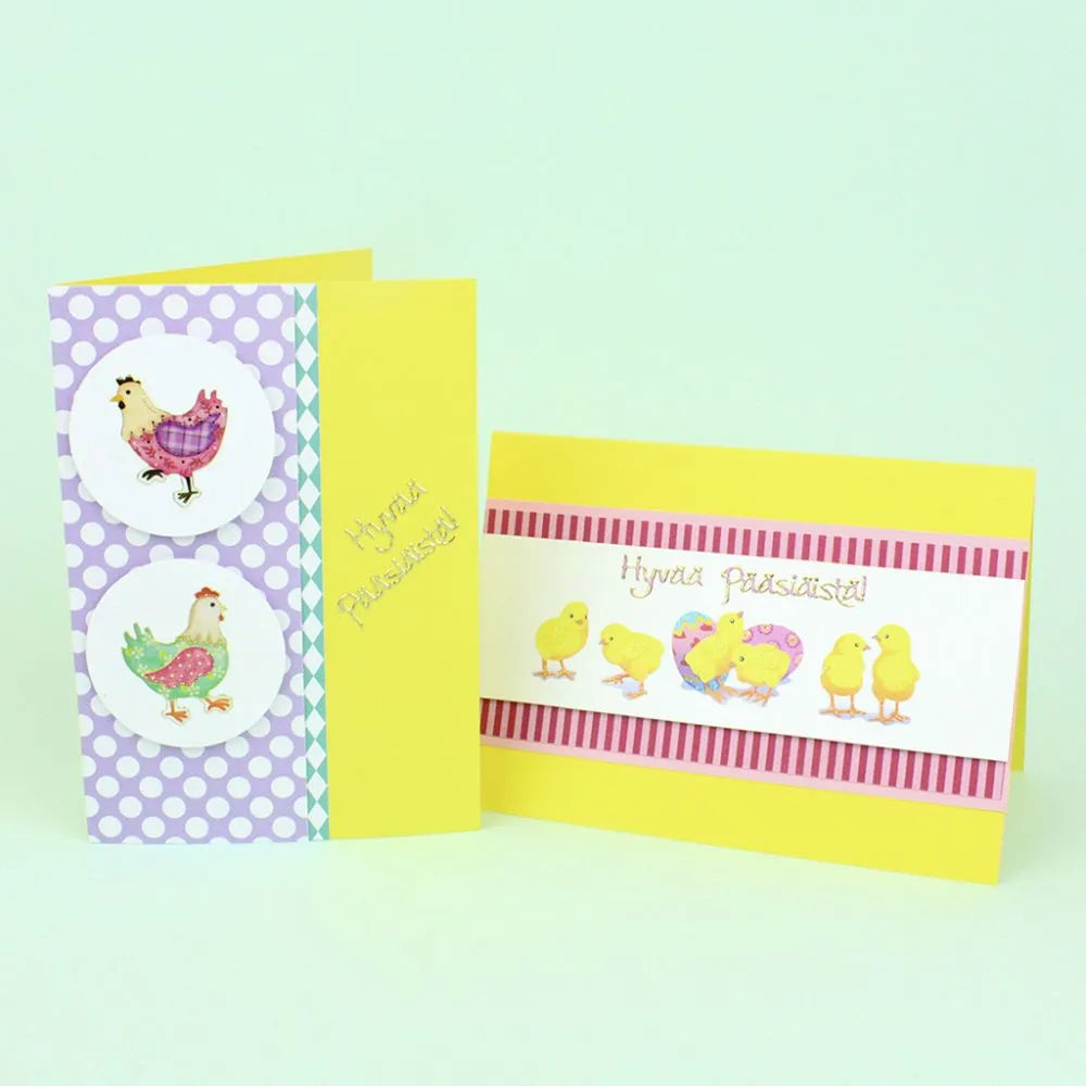 Cards & Envelopes Yellow - 6 Pack