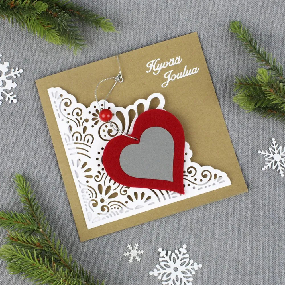 Cards & Envelopes 15x15 cm - Natural (Pack of 50)