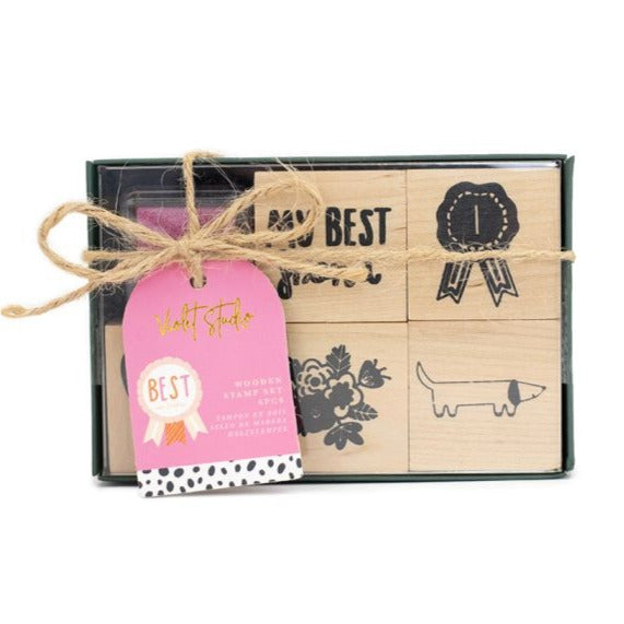 Violet Studio Best In Show Wooden Stamps