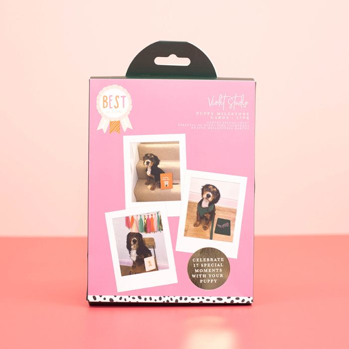 Violet Studio Best In Show Puppy Milestone Cards