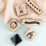 Violet Studio Little Circus Wooden Stamp Set