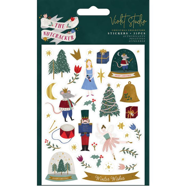 Violet Studios The Nutcracker - Chipboard Stickers