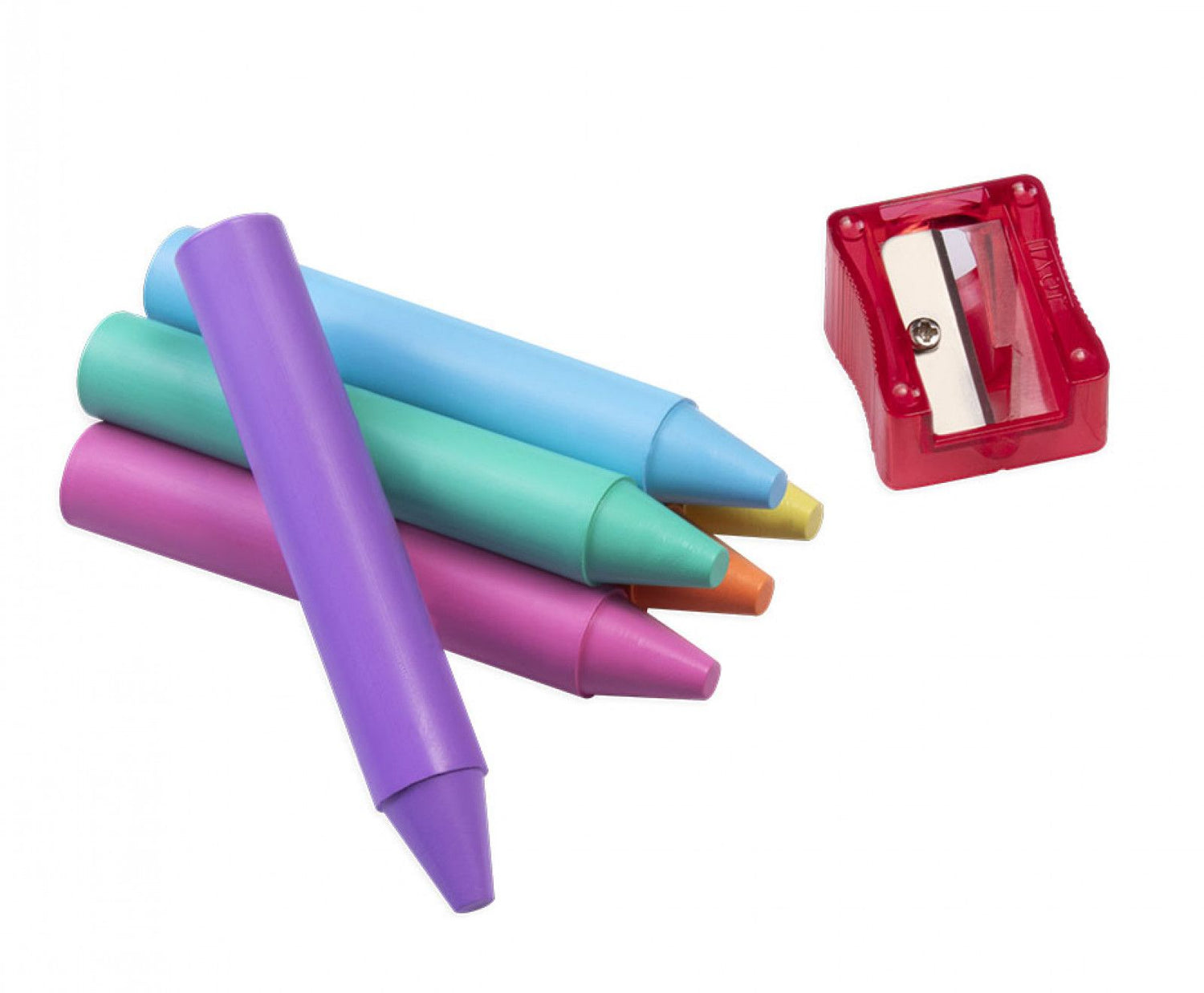 Jovi Jumbo Jar Wax Crayons - Pastel (60 Pack)