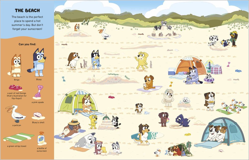 Where's Bluey? A Search-and-Find Book