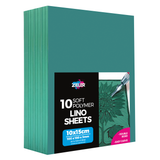 Zieler Soft Cut Lino Printing Bloc Sheets (Pack of 10)