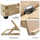 Zieler A3 Wooden Table Top Easel - 5 Adjustable Angles
