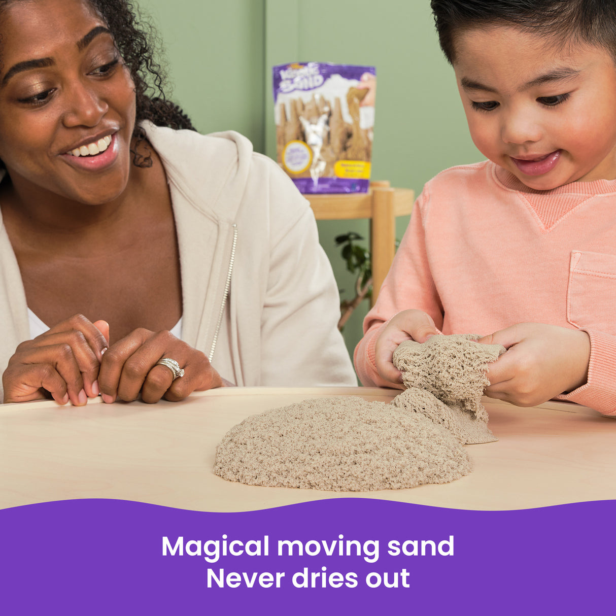 Kinetic Sand 2lb Sand Bag - Brown