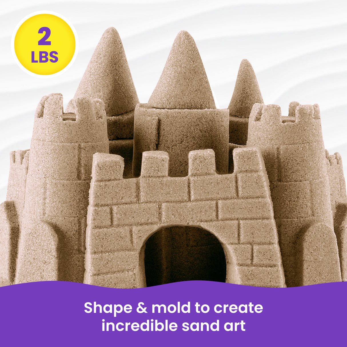 Kinetic Sand 2lb Sand Bag - Brown