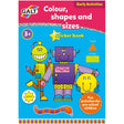 GALT Colour, Shapes and Sizes Sticker Book