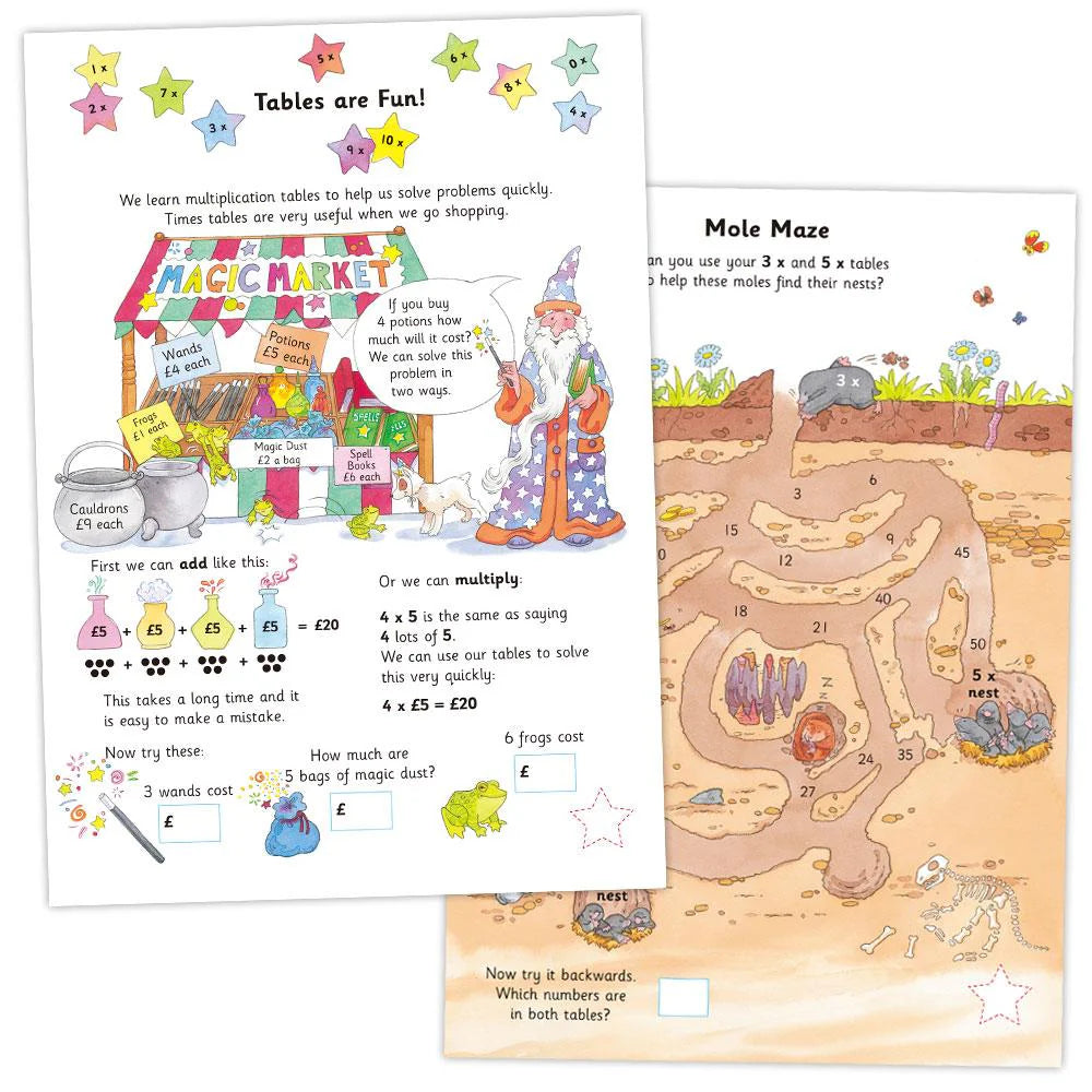 GALT Play & Learn Book - Times Tables