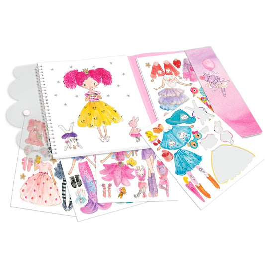 My Style Princess Sticker Book-Dress me up-