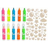 Ylvi Neon Colouring Book Set