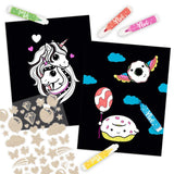 Ylvi Neon Colouring Book Set