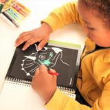 Dino World  Mini Magic-Scratch Book