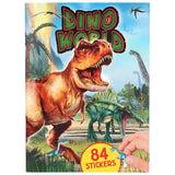 Dino World Sticker Book With Puffy Stickers