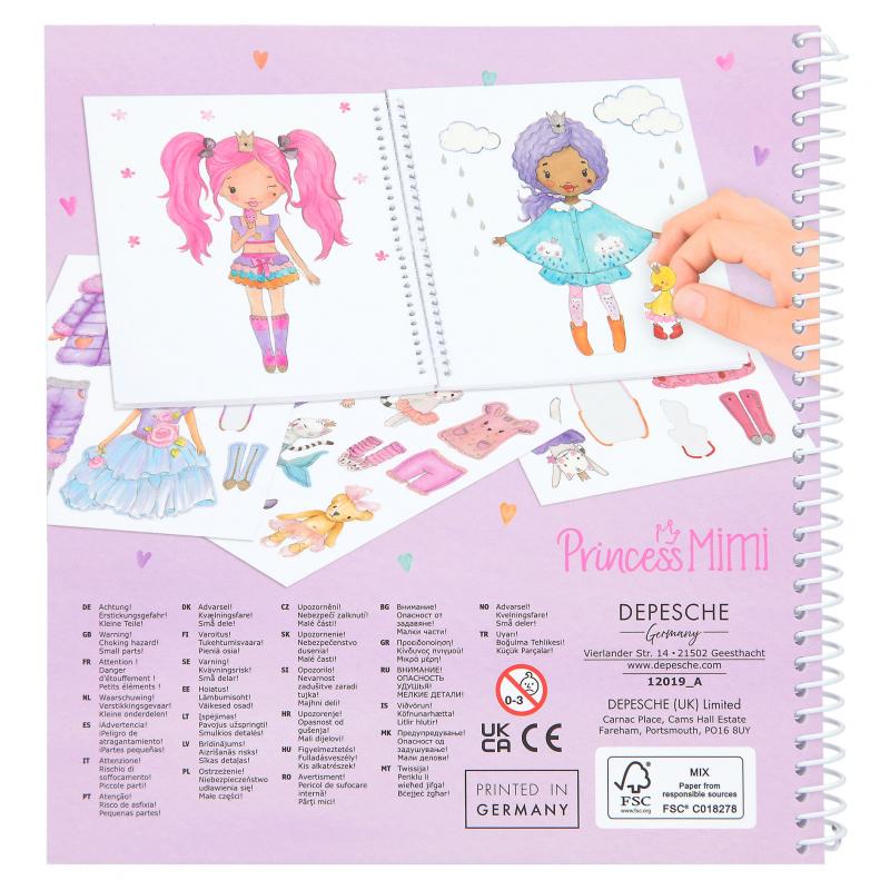 Princess Mimi Sticker Book Dress Me Up