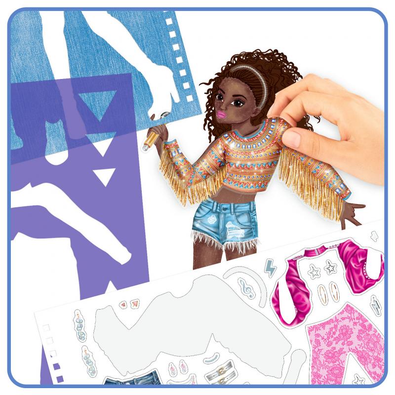 TOPModel POPSTAR Colouring Book