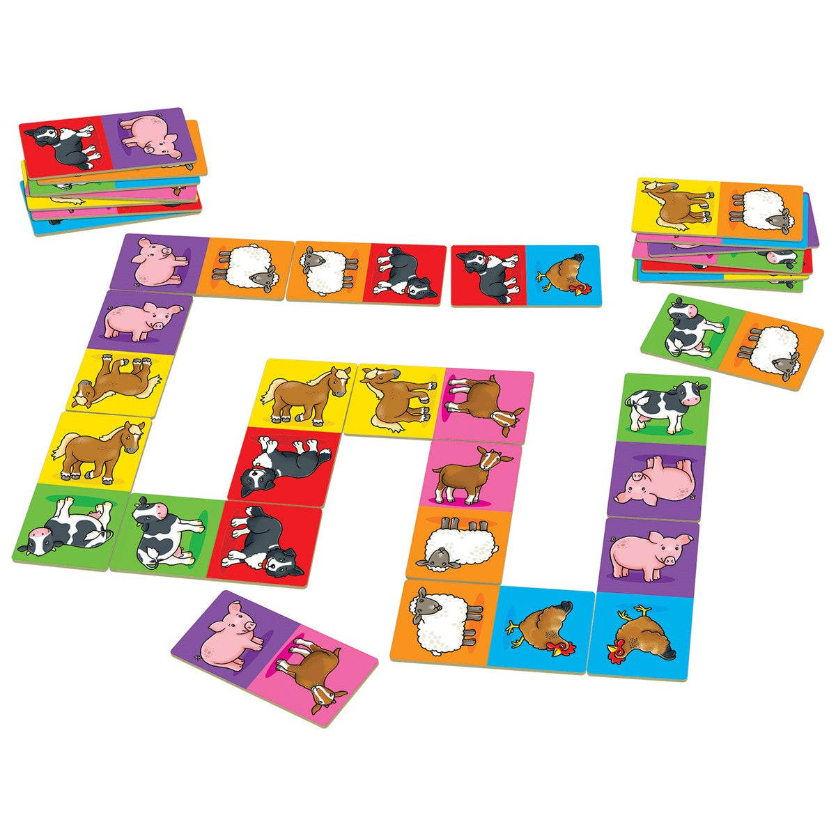 Orchard Toys Farmyard Dominoes Game