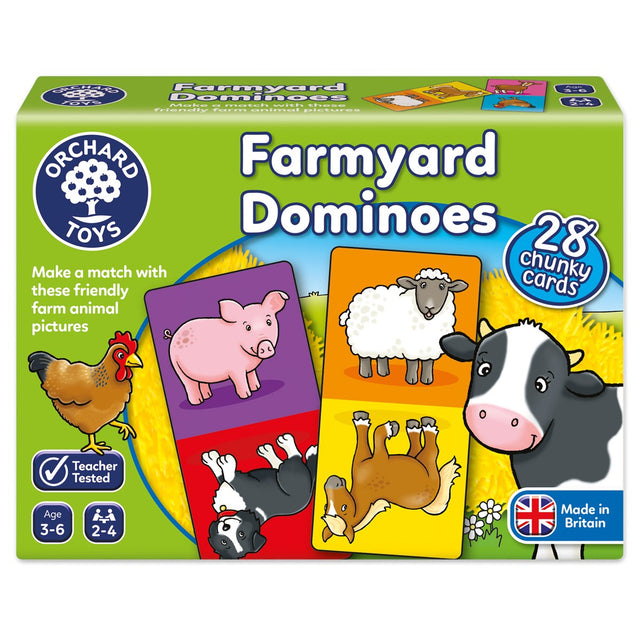 Orchard Toys Farmyard Dominoes Game
