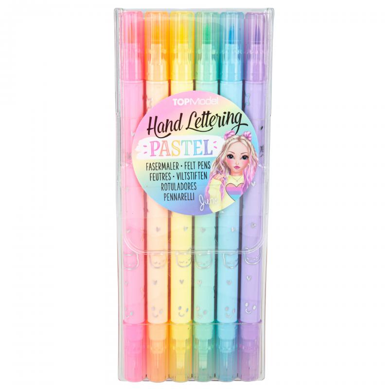 TOPModel Felt Pen Set Hand lettering Pastels