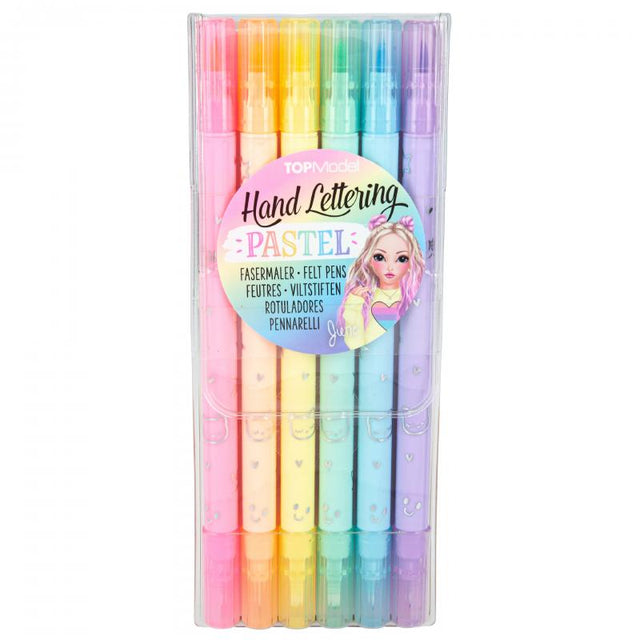 TOPModel Felt Pen Set Hand lettering Pastels