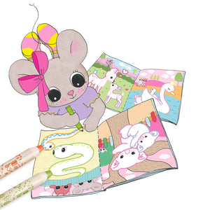 House of Mouse Glitter Colouring Book