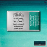 Winsor Green Blue Shade Whole Pan - S1 Professional Watercolour