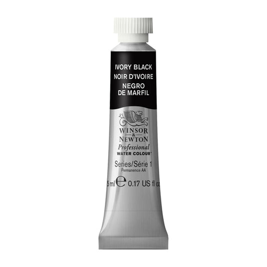 Ivory Black 5ml - S1 Professional Watercolour