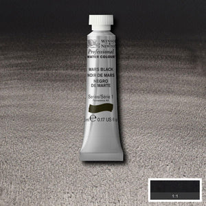 Mars Black 5ml - S1 Professional Watercolour