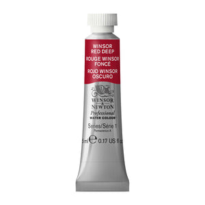 Winsor Red Deep 5ml - S1 Professional Watercolour