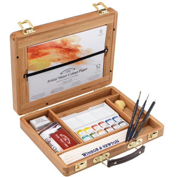 W/N BAMBOO WOODEN BOX SET-HALFPANS