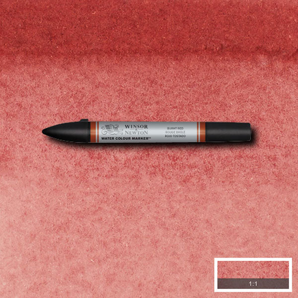 Watercolour Markers Burnt Red 061
