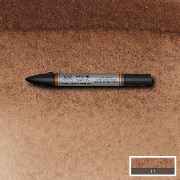 Watercolour Markers Burnt Umber 076