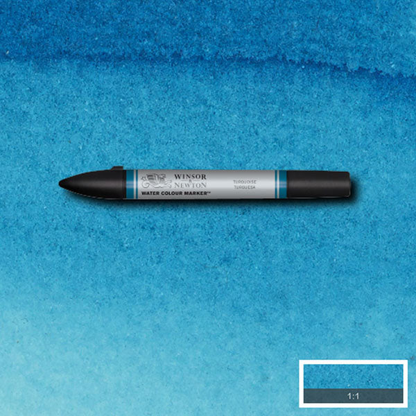 Watercolour Markers Turquoise 654