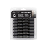 Winsor & Newton Brushmarker 12 Greys