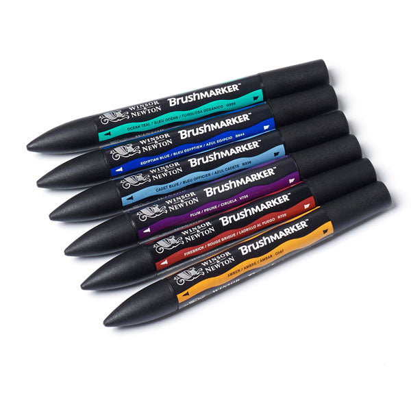Winsor & Newton Brushmarker 6 Rich Tones