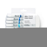 WN Pigment Marker 6 Set BlueTones