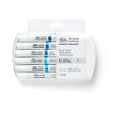 WN Pigment Marker 6 Set BlueTones