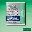 Cotman Watercolour Emerald Half Pan
