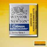 Cotman Watercolour Gamboge Hue Half Pan