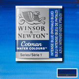 Cotman Watercolour Intense Blue (Phthalo Blue) Half Pan