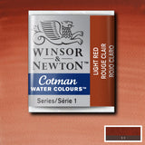 Cotman Watercolour Light Red Half Pan