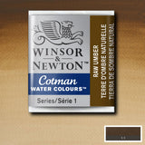 Cotman Watercolour Raw Umber Half Pan