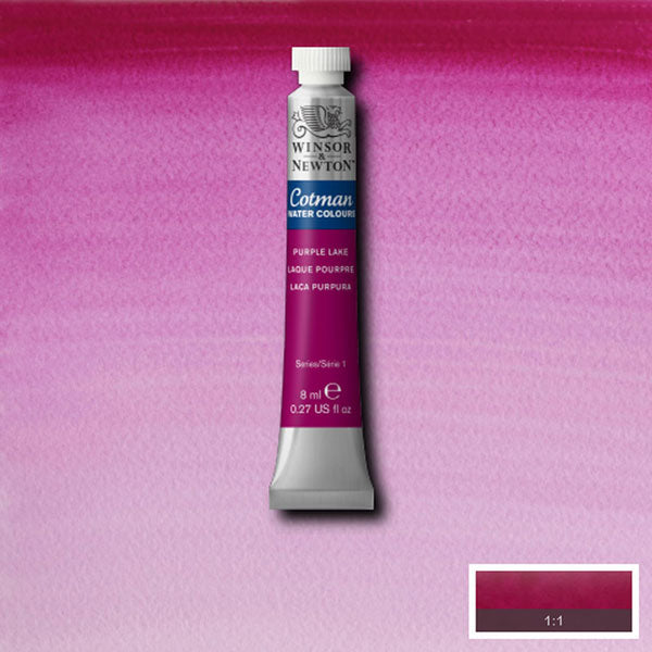 Cotman Watercolour Purple Lake 8ml